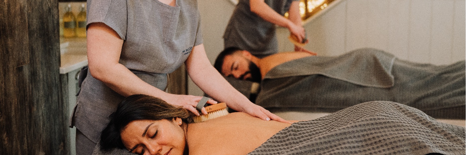Guests getting a massage treatment at Low Wood Bay Resort & Spa